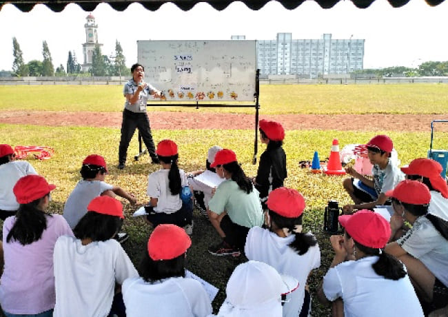 physical education class